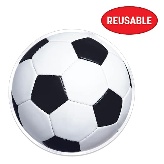 Beistle 13" Soccer Ball Plastic Placemats, 4ct.